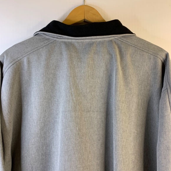 Men’s Iceberg Outerwear Thermal gray fleece lined full zip winter snow ski - Picture 7 of 14